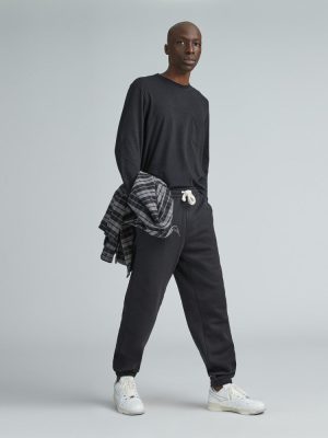 The ReTrack Sweatpant | Black