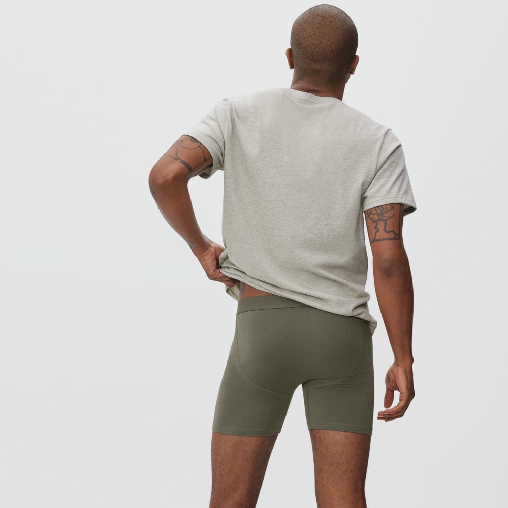The Supima® Longer Boxer Brief | Uniform | Kalamata - Image 2