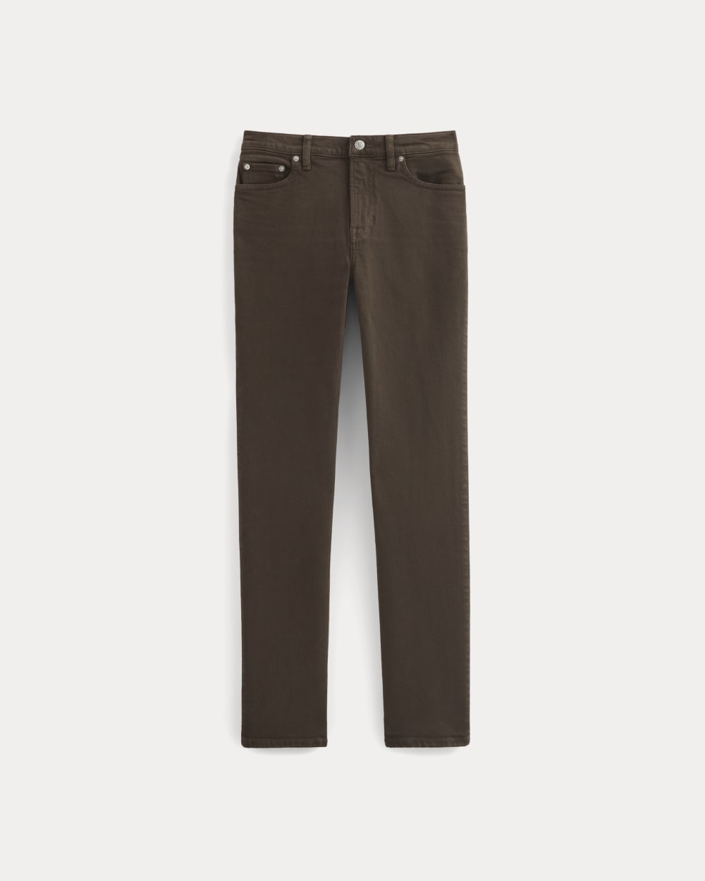 The Organic Cotton Straight-Leg Jean | Coffee Bean - Image 2