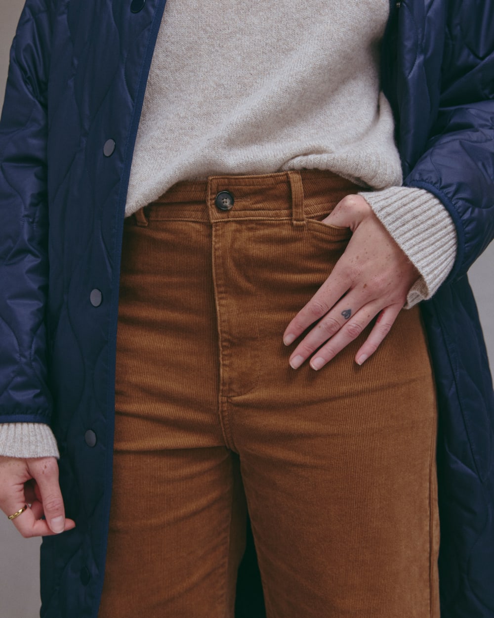 The Sailor Pant in Corduroy | Toasted Coconut - Image 8