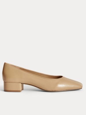 The Ballet Pump | Blush Tan
