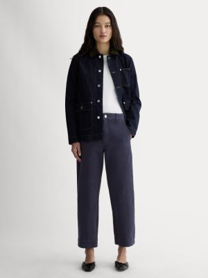 The Utility Straight-Leg Pant | Navy | 26.5 Inseam