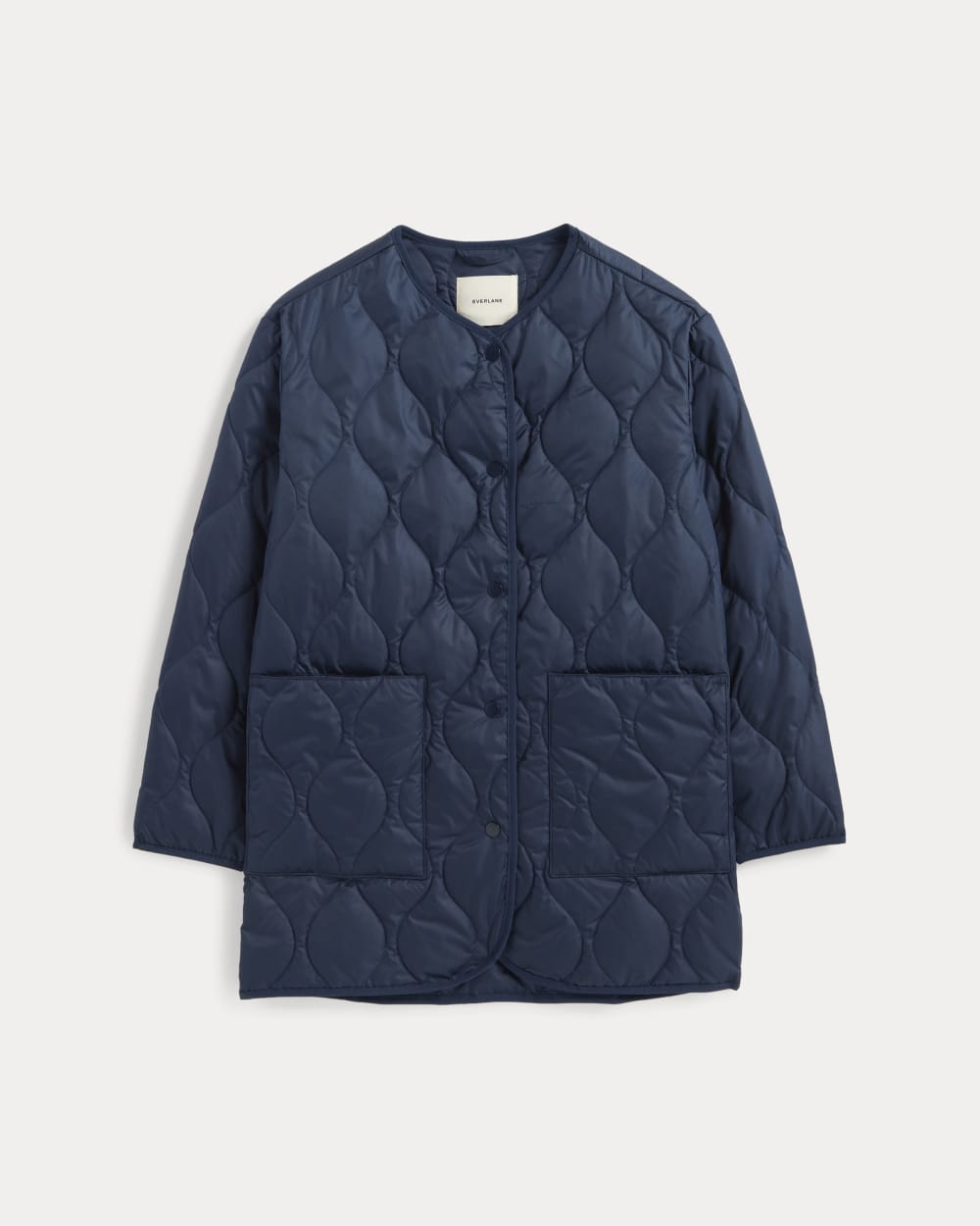 The Quilted Liner | Navy - Image 2