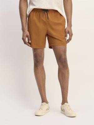 The ReNew Nylon Short | Toasted Almond
