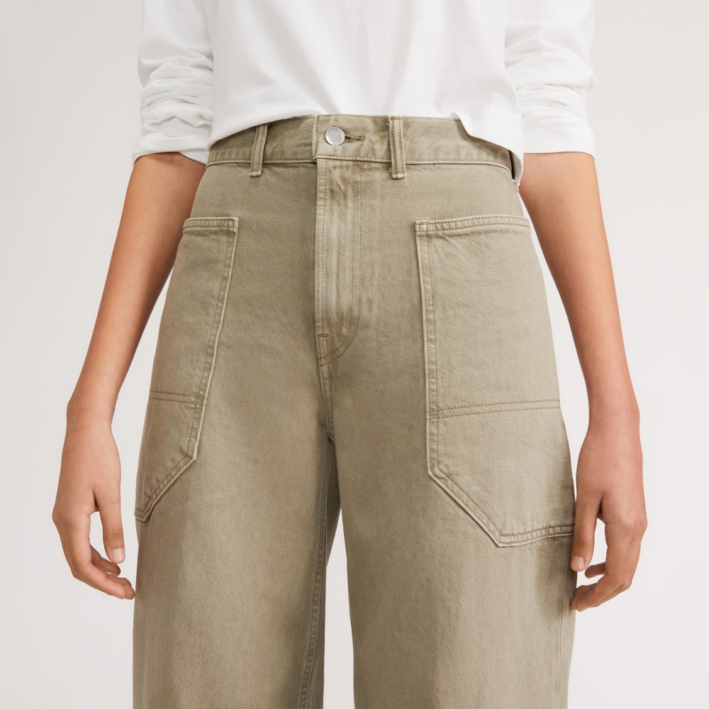 The Way-High® Gardener Cropped Jean | Moss - Image 4