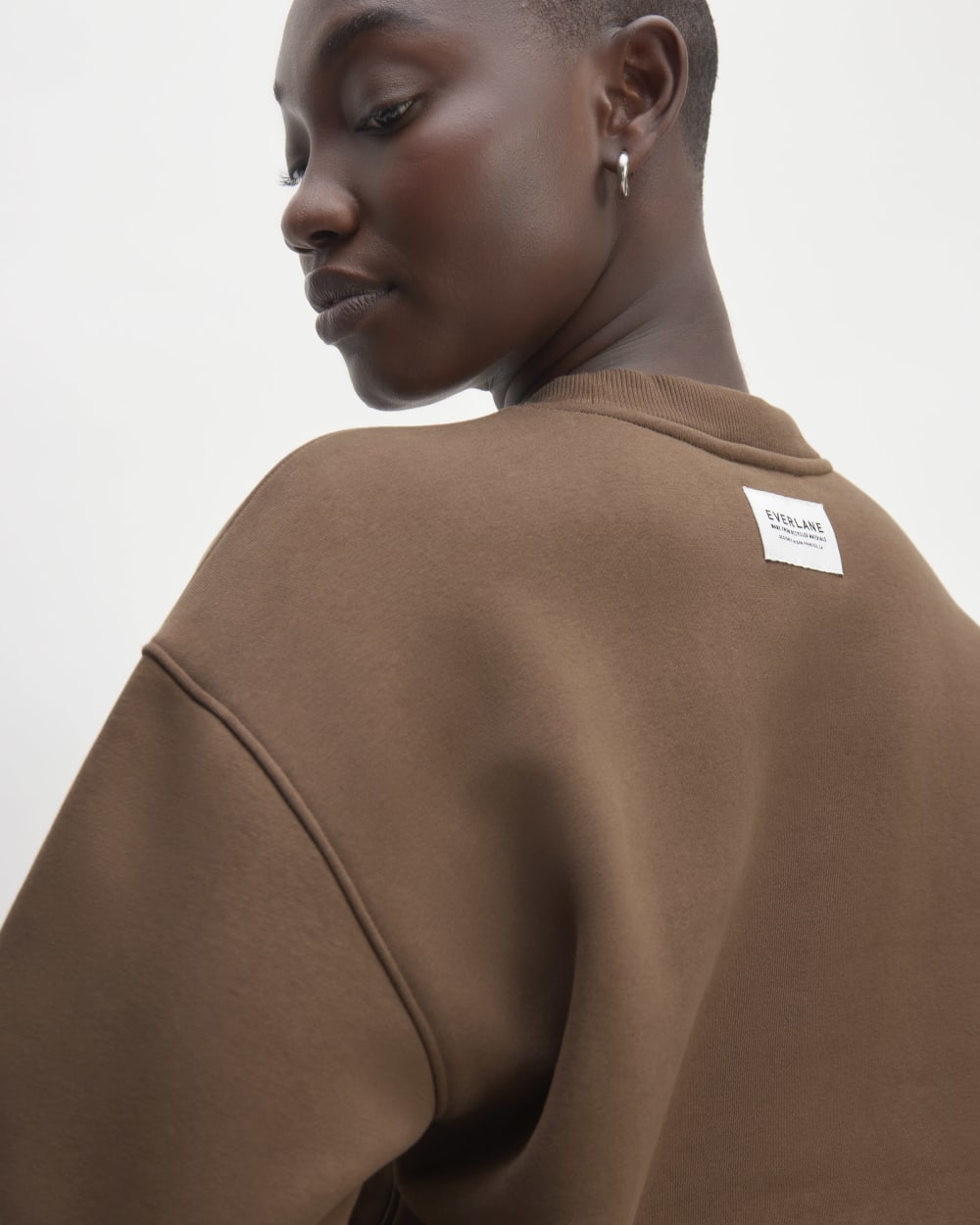 The ReTrack Oversized Crew | Cocoa - Image 5