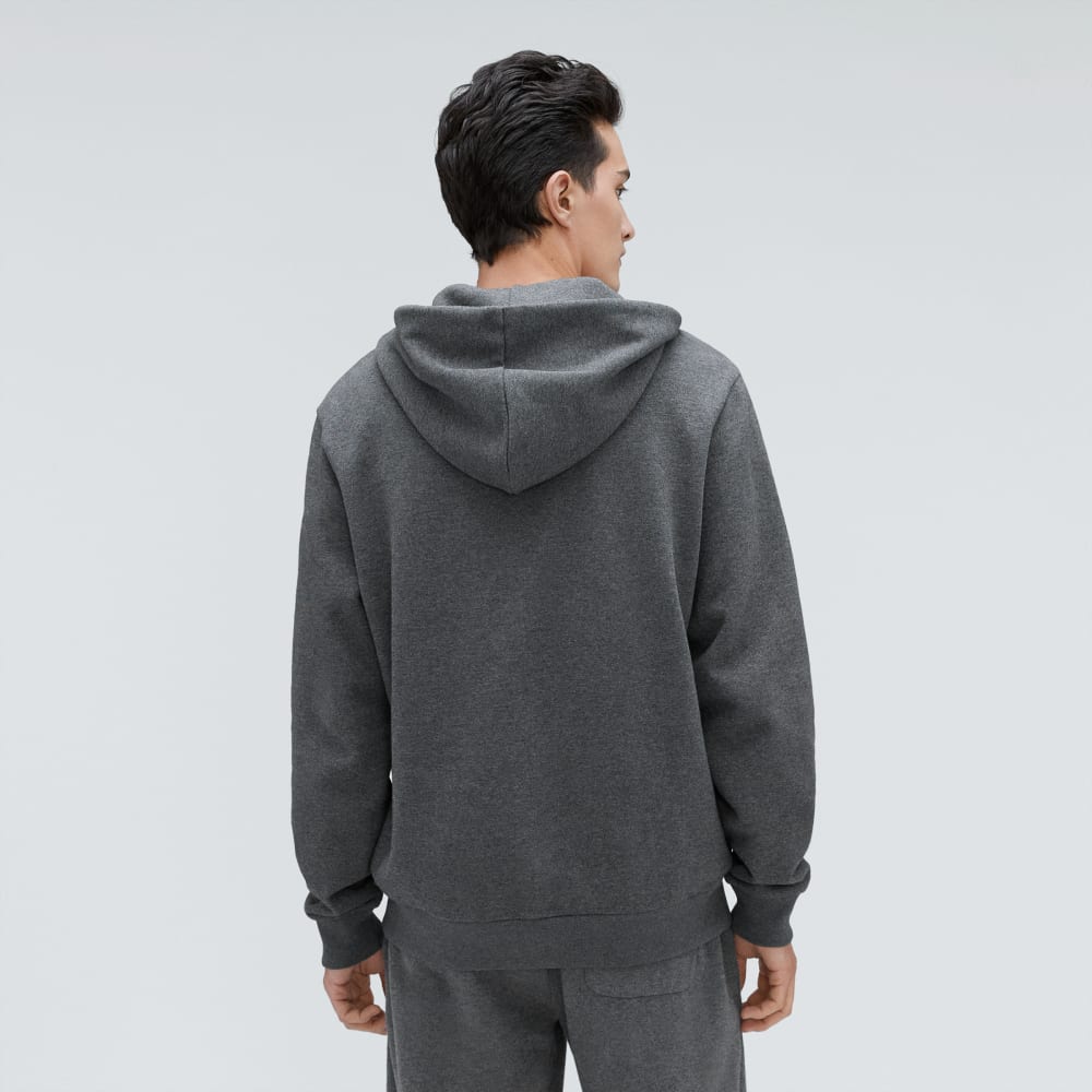 The Organic Track Full Zip | Dark Heather Grey - Image 3