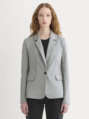 The Dream Blazer | Mid Heather Grey
