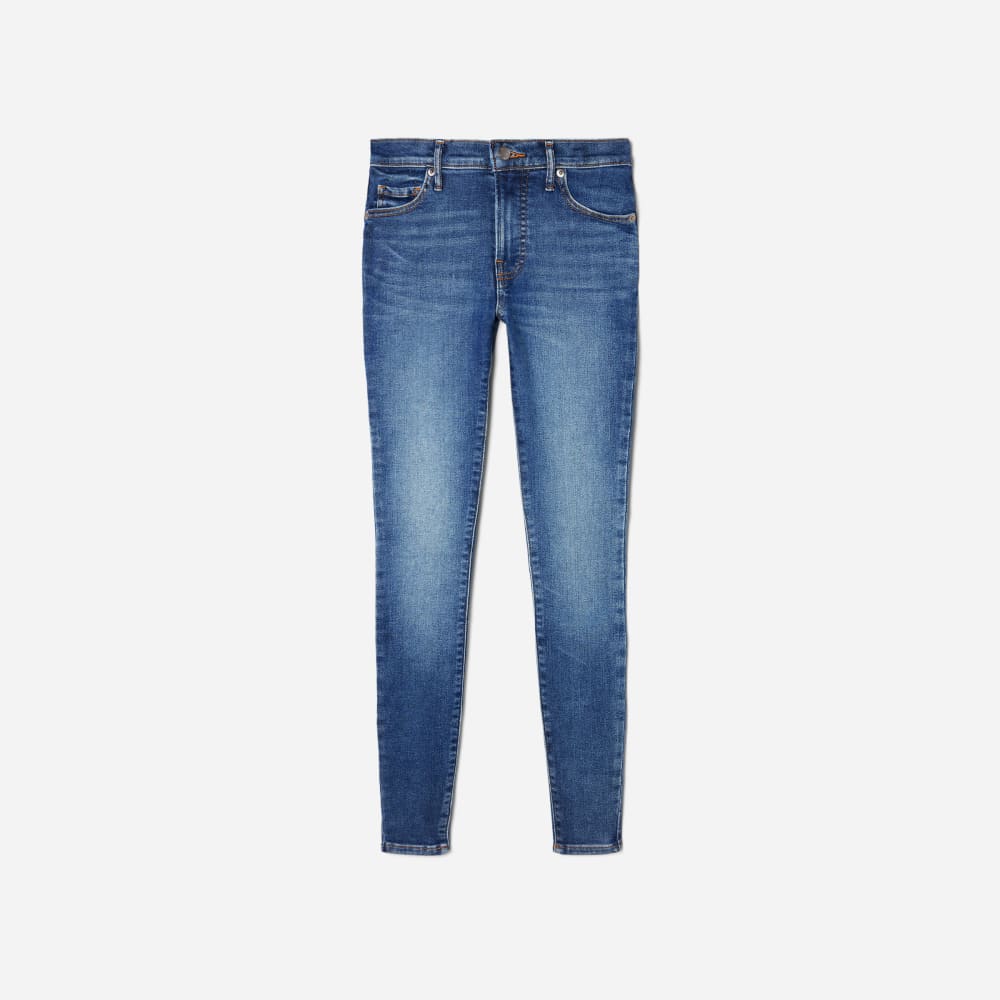 The Mid-Rise Skinny Stretch Jean | Dark Indigo - Image 2