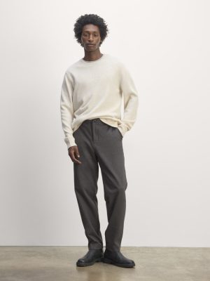 The Dream Chino | Heathered Soot