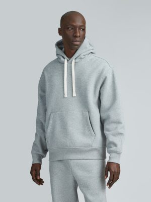 The ReTrack Hoodie | Heathered Grey