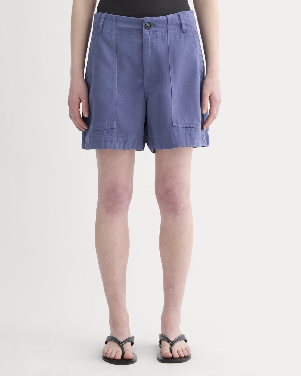 The Utility Short in Buttersoft | Indigo - Image 3
