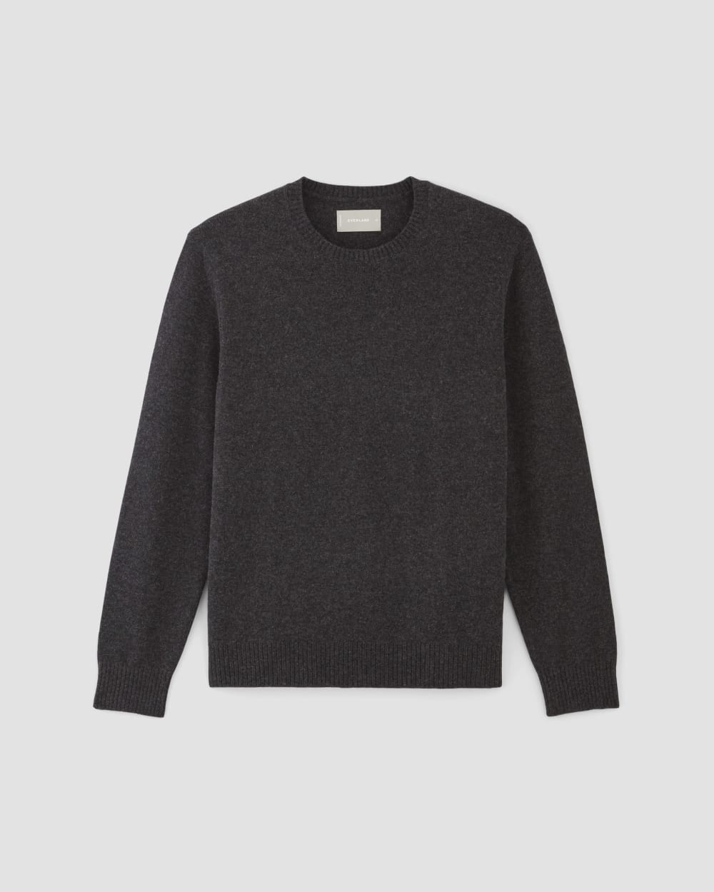The Premium Merino Crew Neck Sweater | Charcoal - Image 2