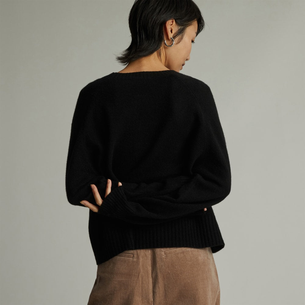 The Everyone Cashmere Crew | Black - Image 6
