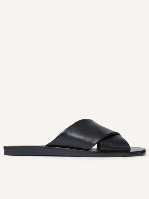 The Day Crossover Sandal | Black