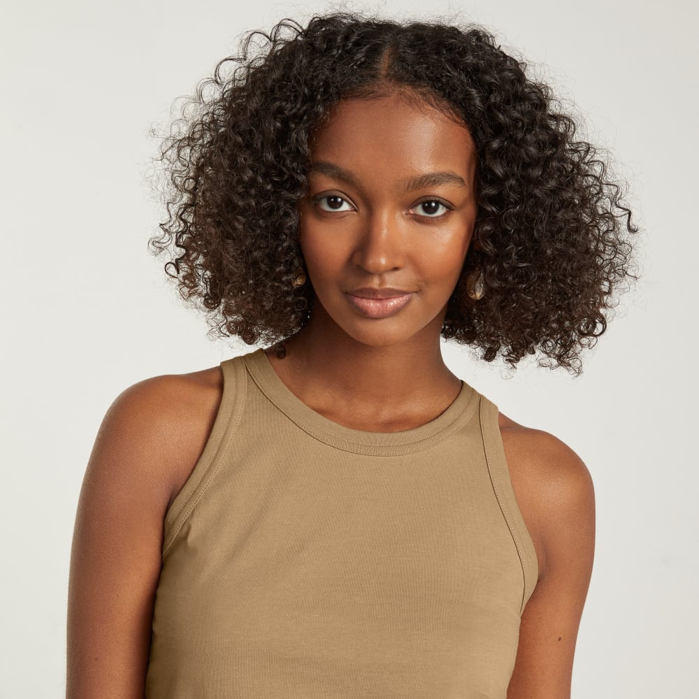 The Tank in Essential Cotton | Iced Coffee - Image 5