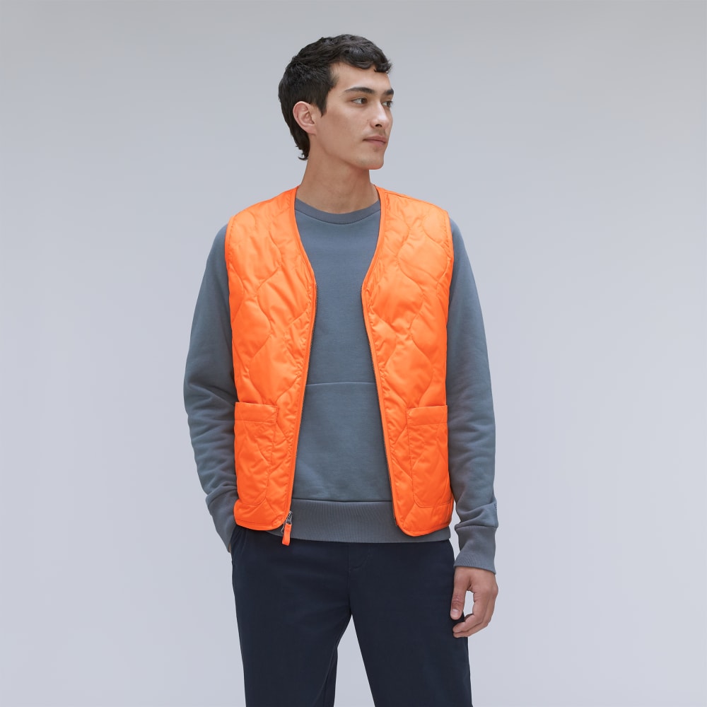 The ReNew Liner Vest | Safety Orange - Image 2