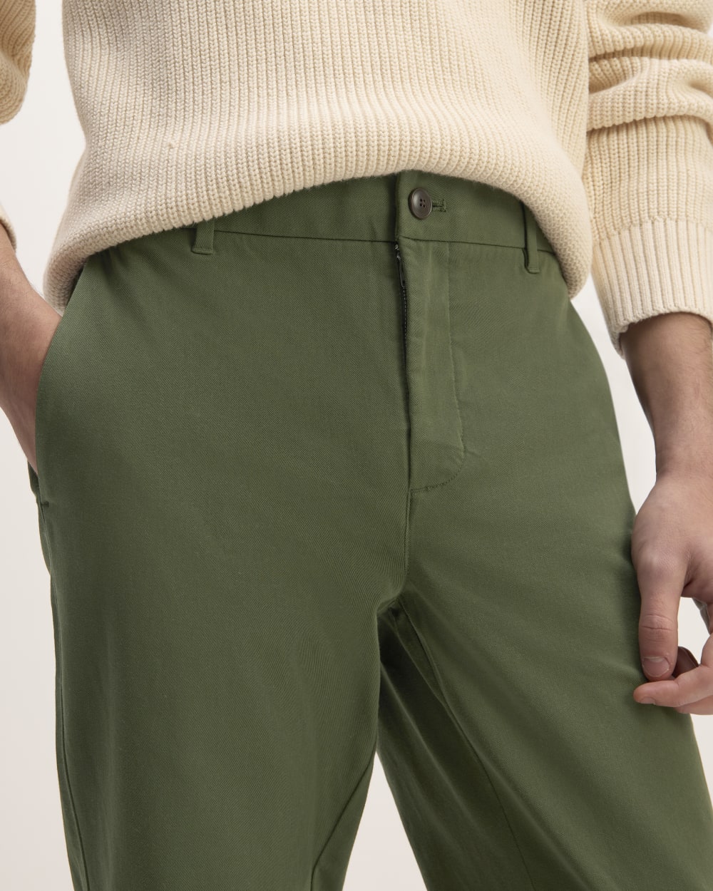 The Performance Chino | Uniform | Deep Moss Green | Slim - Image 5