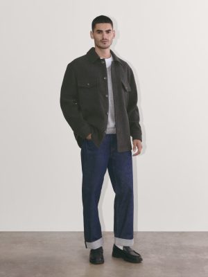 The Wool Overshirt | Heather Charcoal