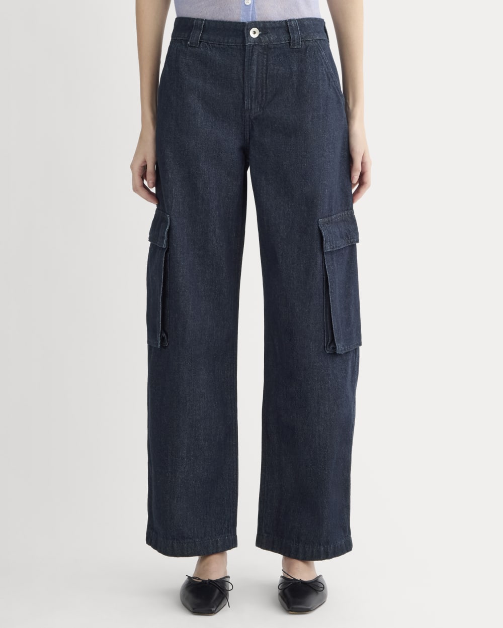 The Mid-Rise Cargo Jean | Tungsten Rinse - Image 3