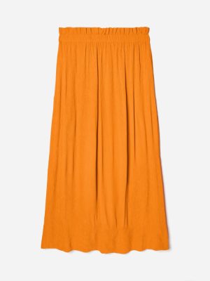 The Naia??Ripple Skirt | Turmeric