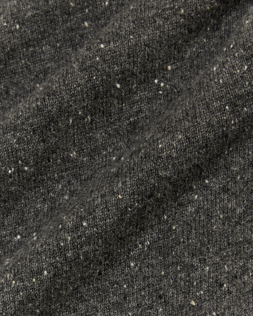 The Cashmere V-Neck Sweater | Grey Donegal - Image 6