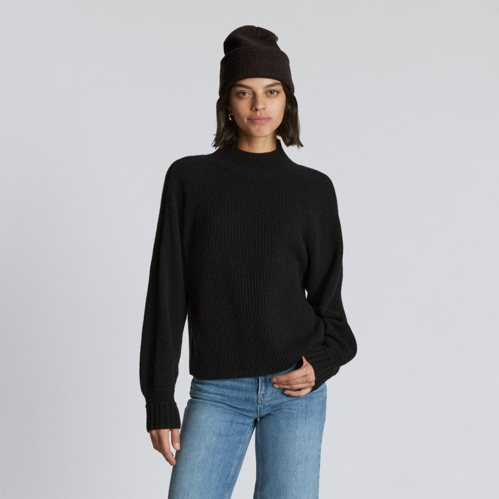 The Felted Merino Beanie | Black - Image 5