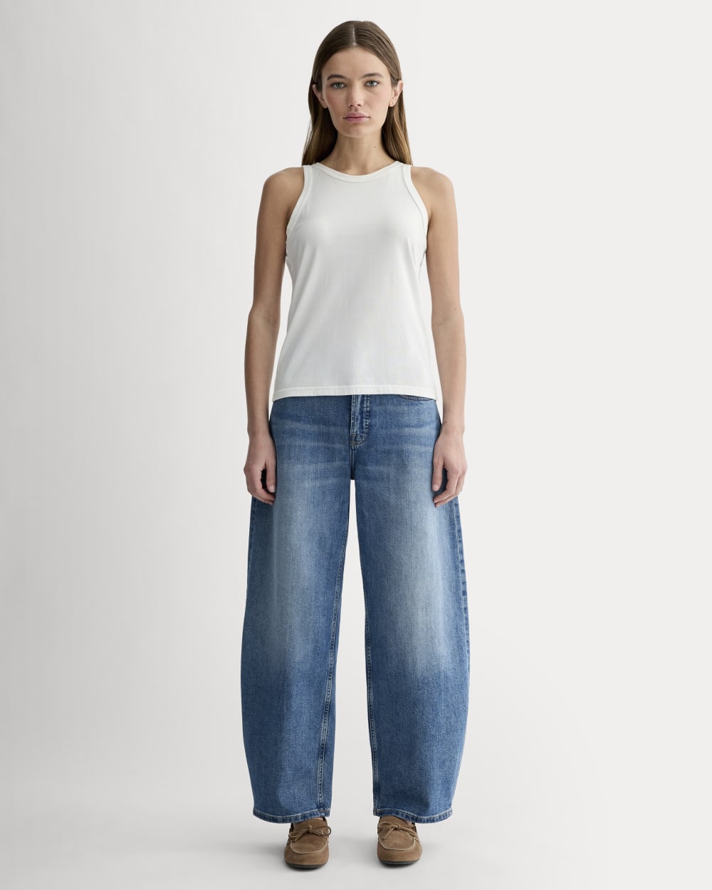 The Tank in Essential Cotton | White - Image 3