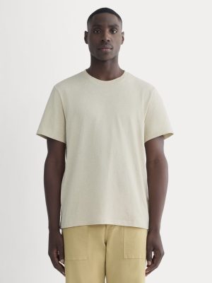 The Premium-Weight Crew | Uniform | Heathered Cashew
