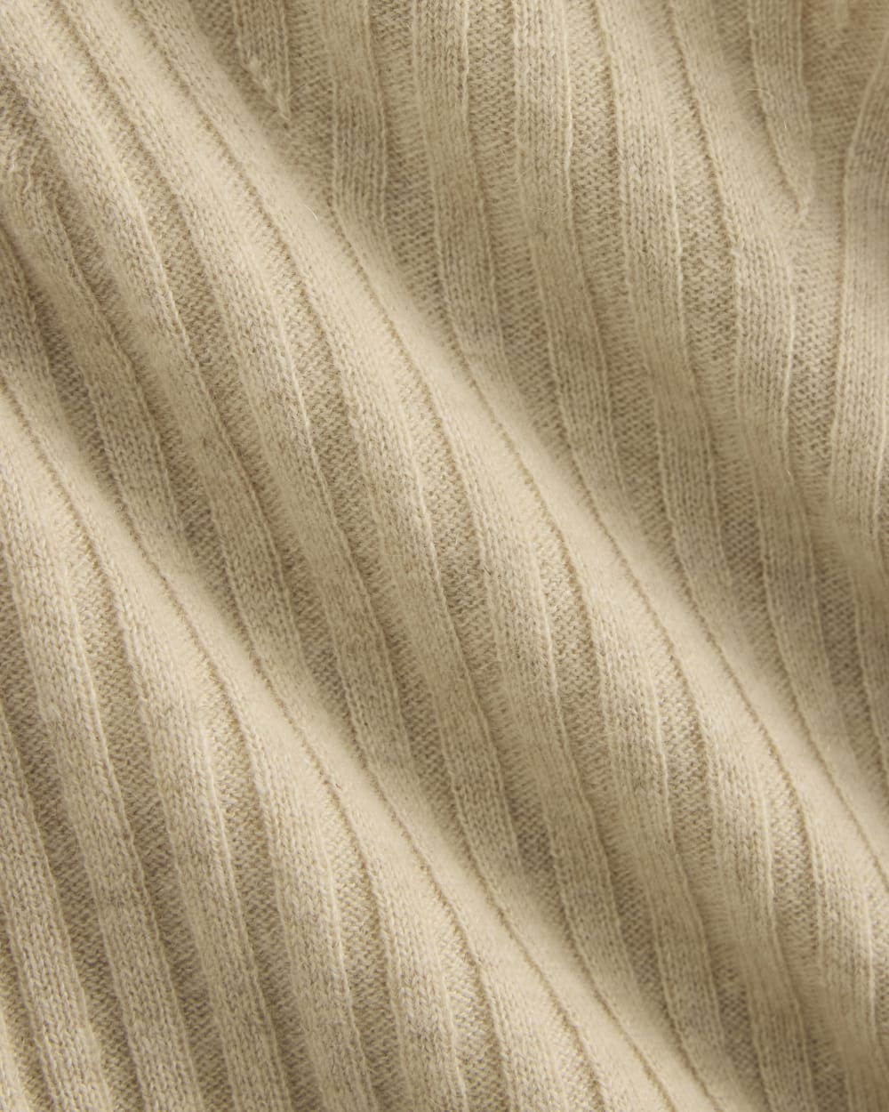 Cashmere Ribbed Boat-Neck Sweater | Heather Light Camel - Image 6