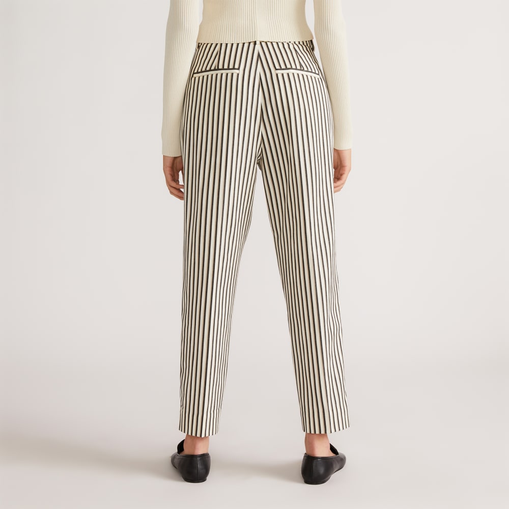 The Draper Tapered Pant in Buttersmooth | Ombre Stripe - Image 6