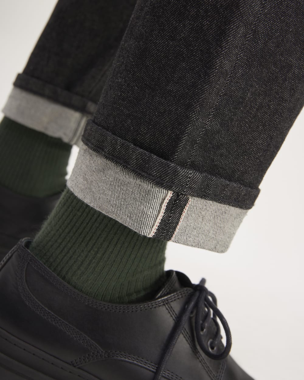The Selvedge Straight Fit Jean | Black Rinse - Image 5