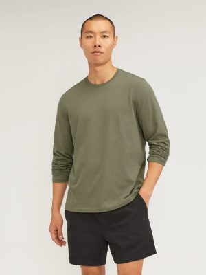 The Essential Organic Long-Sleeve Tee | Kalamata