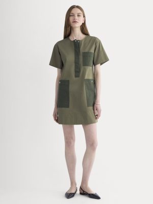 The Safari Mini Dress | Kalamata / Duffel Bag