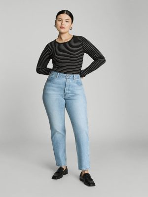 The '90s Cheeky Hourglass Jean | Vintage Sunbleached Blue | 28.5 Inseam