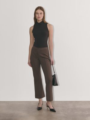 The Dream Kick Flare Pant | Earth Brown