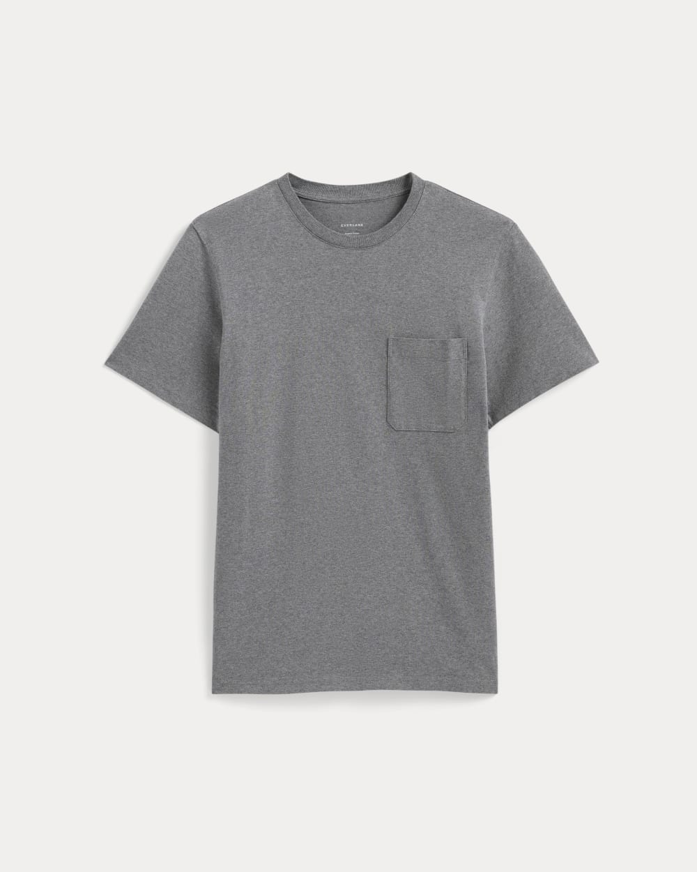 The Premium-Weight Pocket Tee | Uniform | Mid Heathered Grey - Image 2