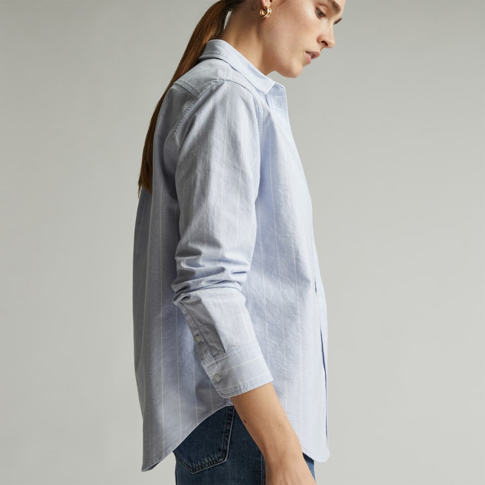 The Must-Have Oxford Shirt | Periwinkle / White - Image 4