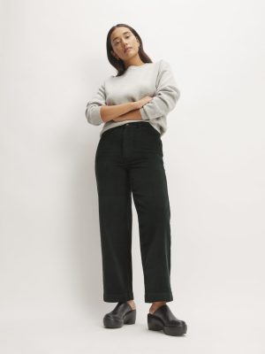The Corduroy Wide-Leg Pant | Scarab