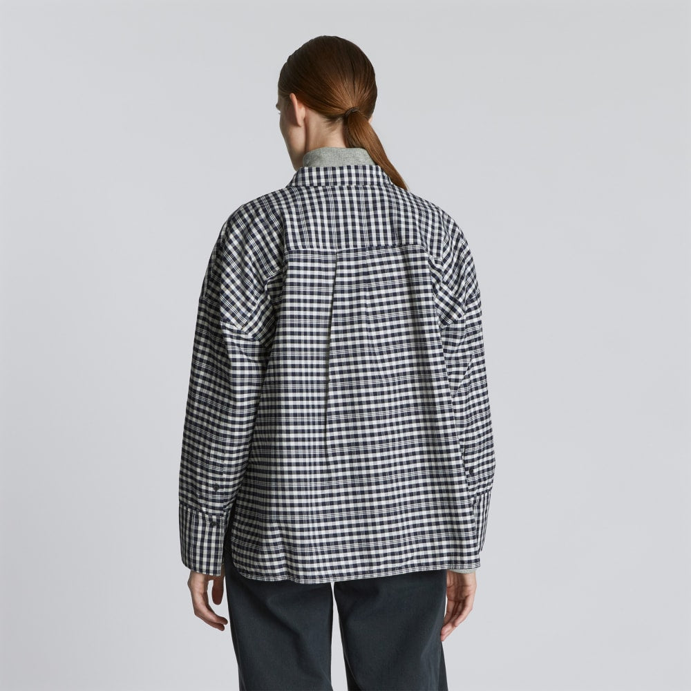 The Boxy Oxford | Ocean Cavern Plaid - Image 3