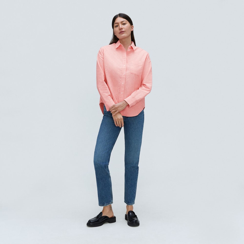 The Must-Have Oxford Shirt | Red Orange - Image 6