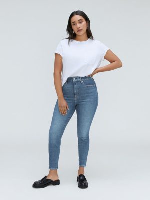 The Way-High? Hourglass Skinny Jean | Faded Blue | 28.75 Inseam