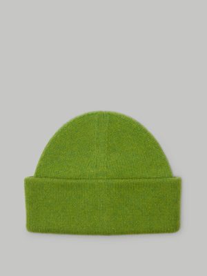 The Felted Merino Beanie | Salted Lime
