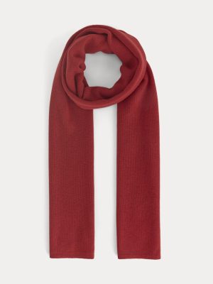 The Cabin Scarf | Berry Red