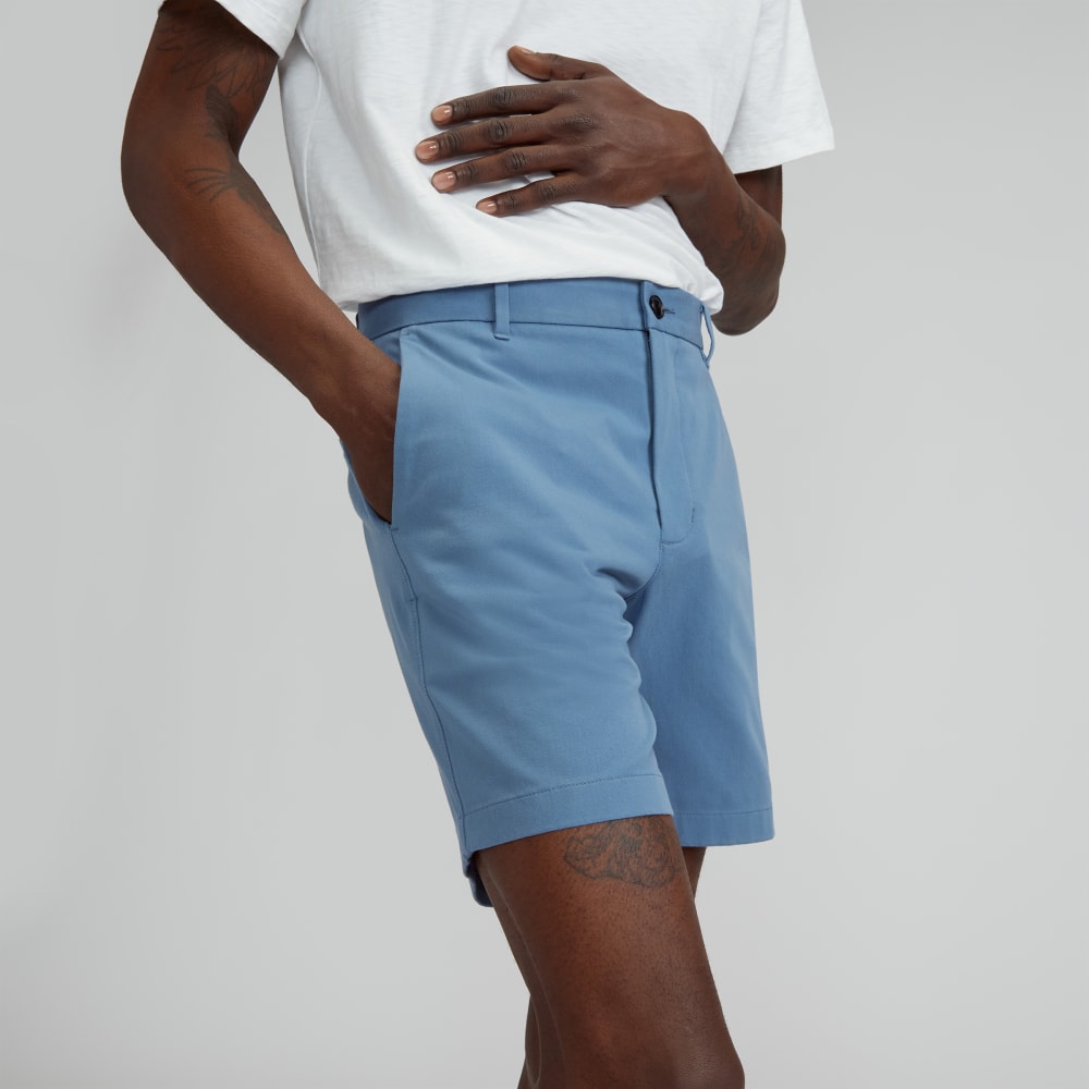 The 7 Slim-Fit Performance Chino Short | Bluefin - Image 4