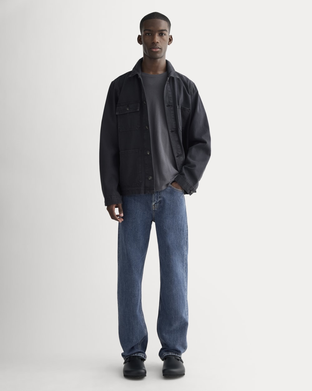 The '90s Loose Straight Jean | Medium Blue