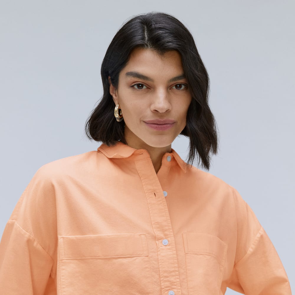 The Boxy Oxford | Apricot - Image 4