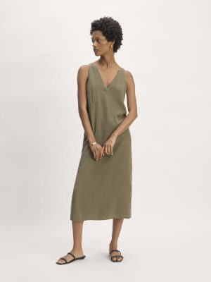 The TENCEL? Midi Slip Dress | Kalamata