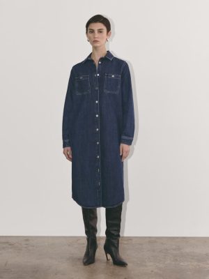 The Denim Shirtdress | Indigo
