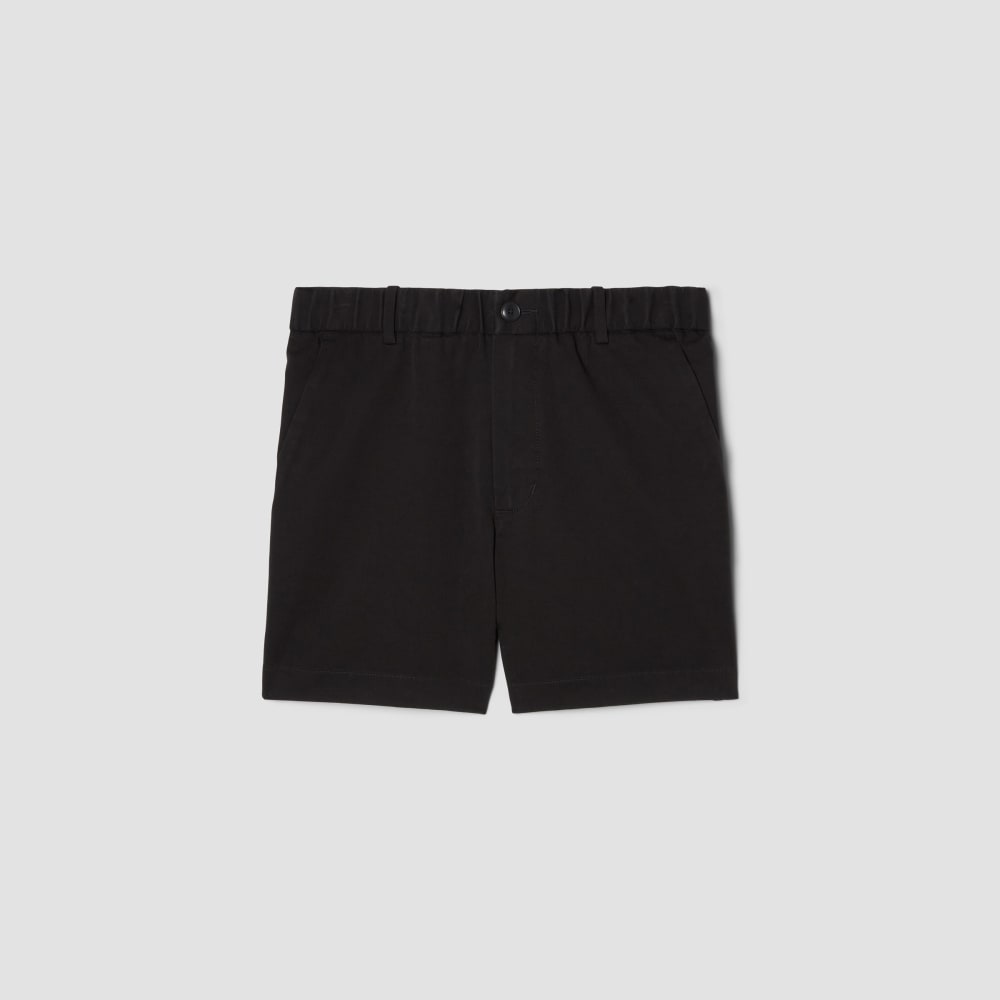 The Pull-On Performance Chino 5 Short | Black - Image 2